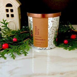 Gorgeous and very Luxury Appealing Frosted Berry Soy Candle for The Winter